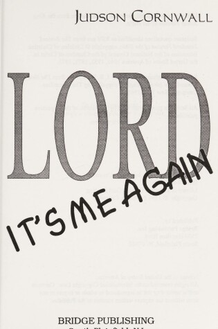 Cover of Lord It's Me Again