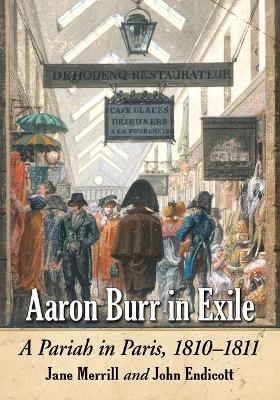 Book cover for Aaron Burr in Exile