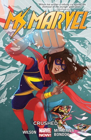 Book cover for Ms. Marvel Volume 3: Crushed