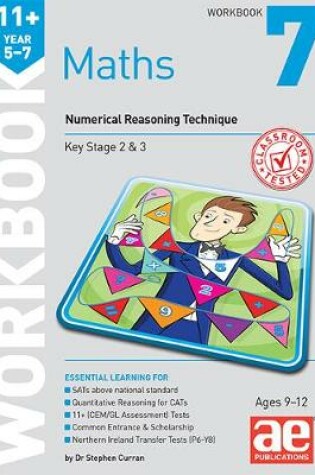 Cover of 11+ Maths Year 5-7 Workbook 7