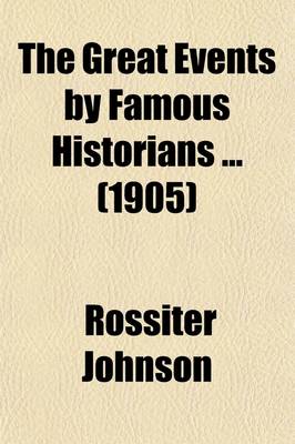 Book cover for The Great Events by Famous Historians (Volume 7)