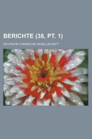 Cover of Berichte (38, PT. 1 )