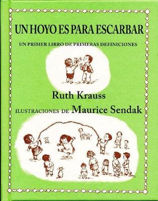Book cover for Un Hoyo Es Para Escarbar