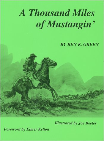 Book cover for A Thousand Miles of Mustangin