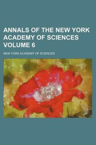 Cover of Annals of the New York Academy of Sciences Volume 6