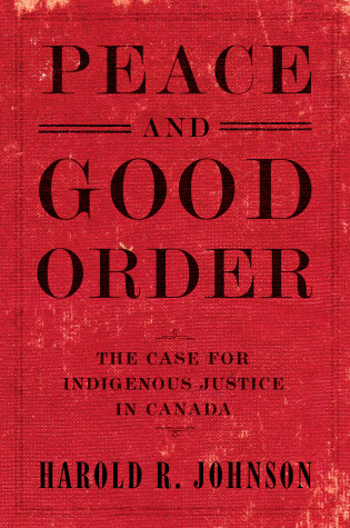 Cover of Peace and Good Order