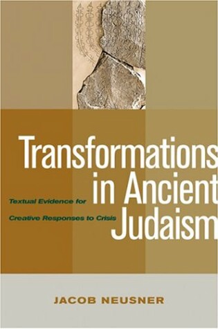 Cover of Transformations in Ancient Judaism