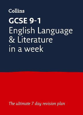 Book cover for GCSE 9-1 English Language and Literature In A Week