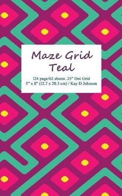 Book cover for Maze Grid Teal