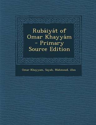 Book cover for Ruba Iya T of Omar Khayya M