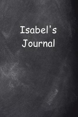 Book cover for Isabel Personalized Name Journal Custom Name Gift Idea Isabel