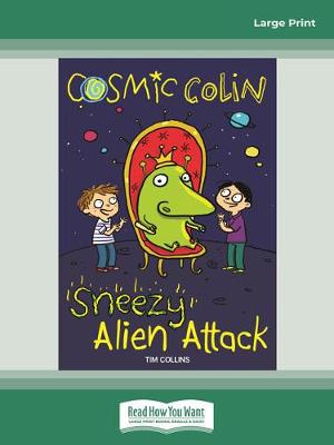 Book cover for Sneezy Alien Attack