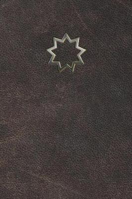 Book cover for Monogram Bahai Notebook