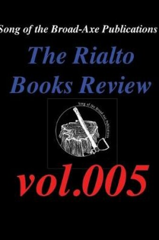 Cover of The Rialto Books Review vol.005