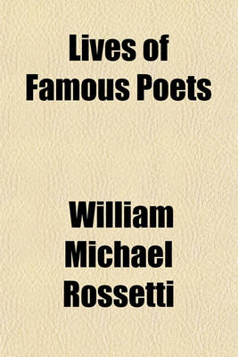 Book cover for Lives of Famous Poets