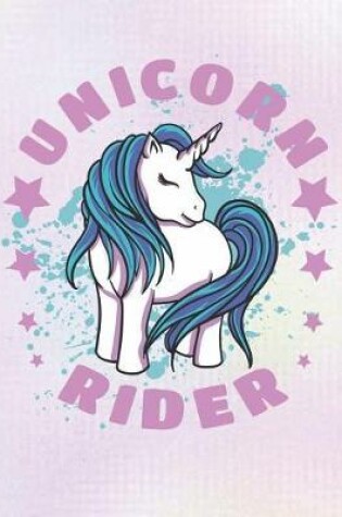 Cover of Unicorn Horse Rider Notebook