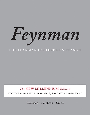 Book cover for The Feynman Lectures on Physics, Vol. I