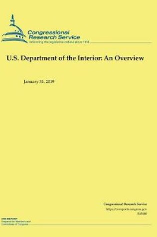 Cover of U.S. Department of the Interior