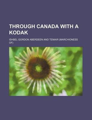 Book cover for Through Canada with a Kodak