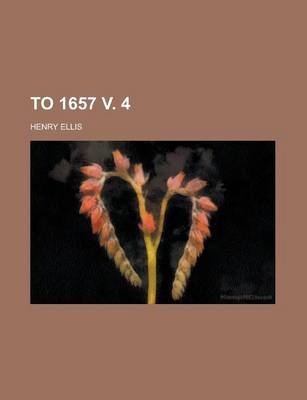 Book cover for To 1657 V. 4