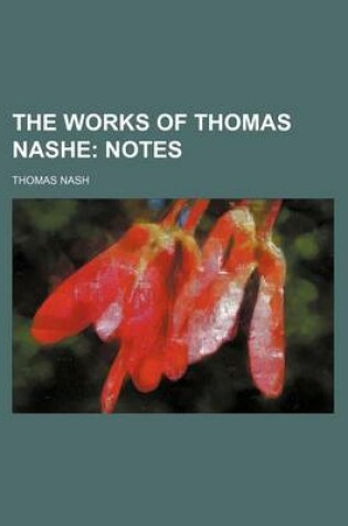 Cover of The Works of Thomas Nashe; Notes