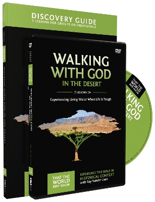 Cover of Walking with God in the Desert Discovery Guide with DVD