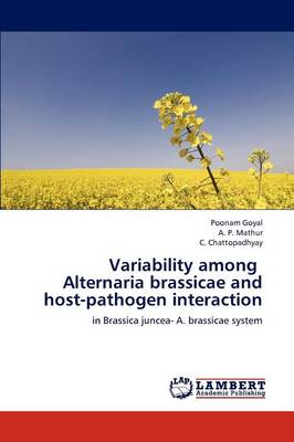 Book cover for Variability among Alternaria brassicae and host-pathogen interaction