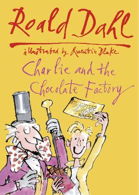 Book cover for Charlie and the Chocolate Factory