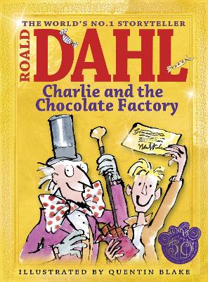 Book cover for Charlie and the Chocolate Factory