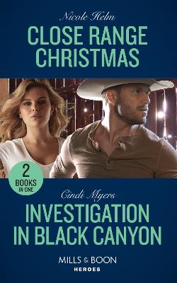 Book cover for Close Range Christmas / Investigation In Black Canyon