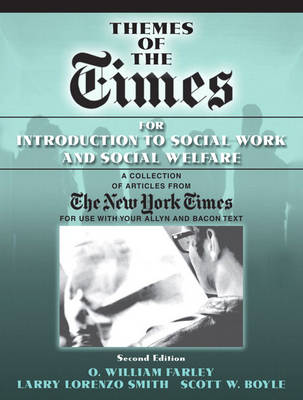 Book cover for Themes of the Times for Introduction to Social Work and Social Welfare