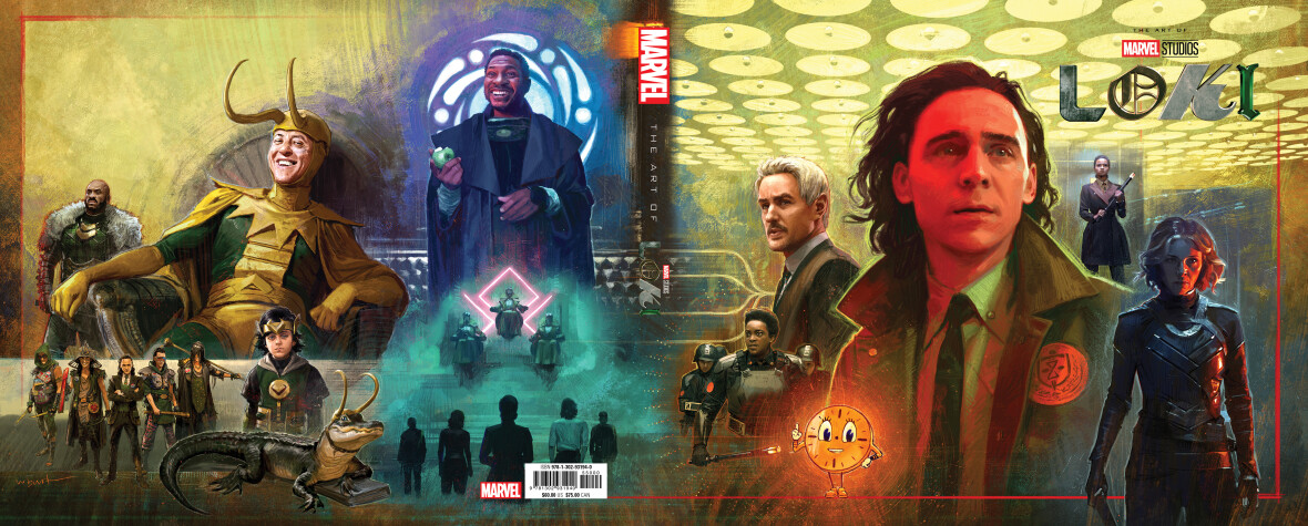 Book cover for Marvel's Loki: The Art of the Series