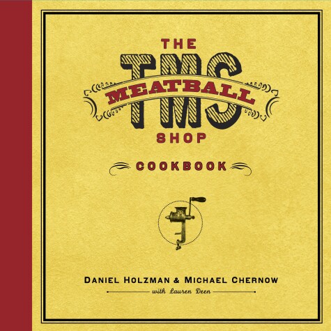 Book cover for The Meatball Shop Cookbook