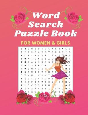 Book cover for Word Search Puzzle Book for Women & Girls