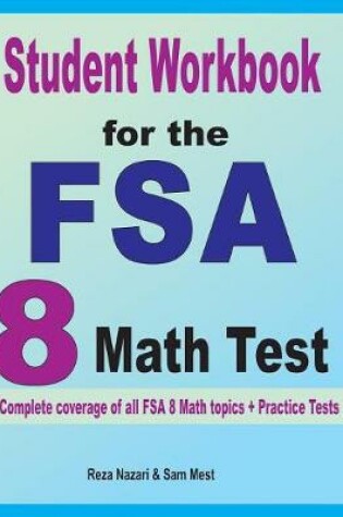 Cover of Student Workbook for the FSA 8 Math Test