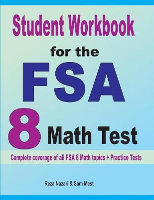 Book cover for Student Workbook for the FSA 8 Math Test