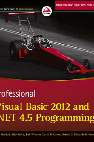 Cover of Professional Visual Basic 2012 and .NET 4.5 Programming