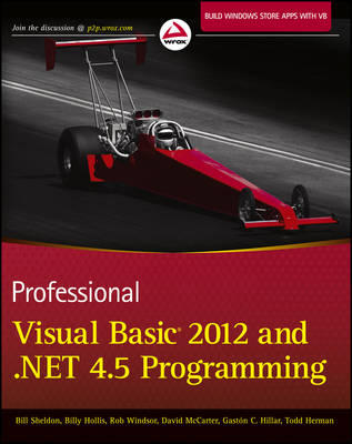 Book cover for Professional Visual Basic 2012 and .NET 4.5 Programming