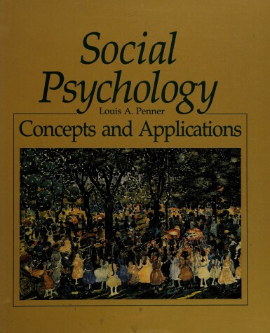 Book cover for Social Psychology