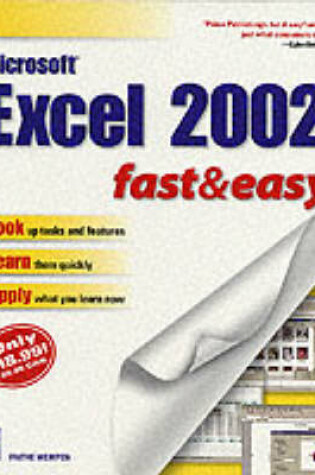 Cover of Microsoft Excel XP Fast and Easy