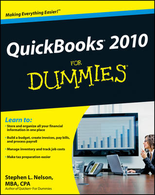 Book cover for QuickBooks 2010 For Dummies