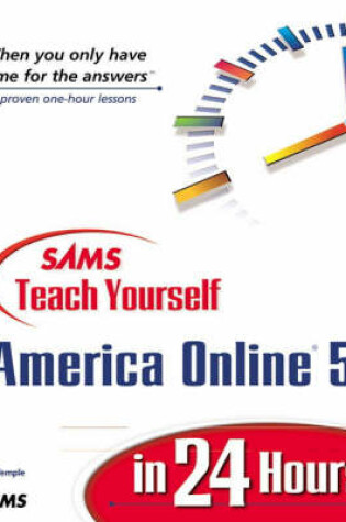 Cover of Sams Teach Yourself America Online 5 in 24 Hours