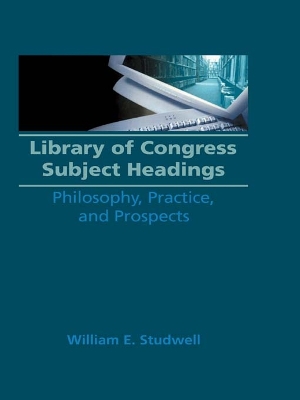 Book cover for Library of Congress Subject Headings