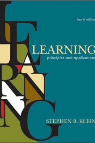 Cover of Learning: Principles and Applications