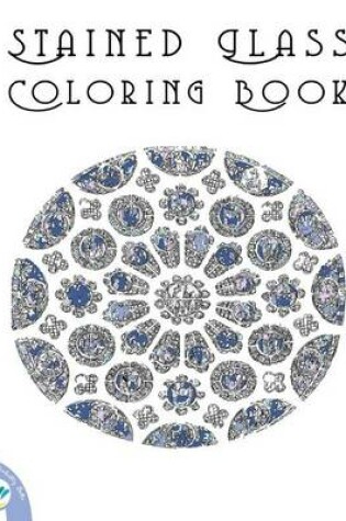 Cover of Stained Glass Coloring Book