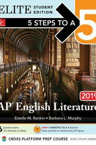 Cover of 5 Steps to a 5: AP English Literature 2019 Elite Student Edition