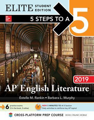 Book cover for 5 Steps to a 5: AP English Literature 2019 Elite Student Edition