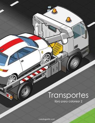 Cover of Transportes libro para colorear 2