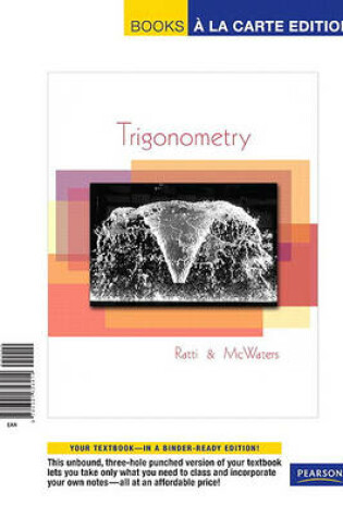 Cover of Trigonometry, Books a la Carte Edition