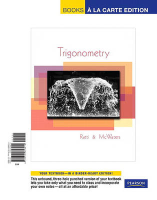 Book cover for Trigonometry, Books a la Carte Edition